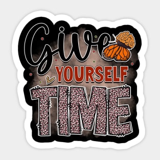 Mind Matters: Spread Positivity and Self-Care Awareness Sticker